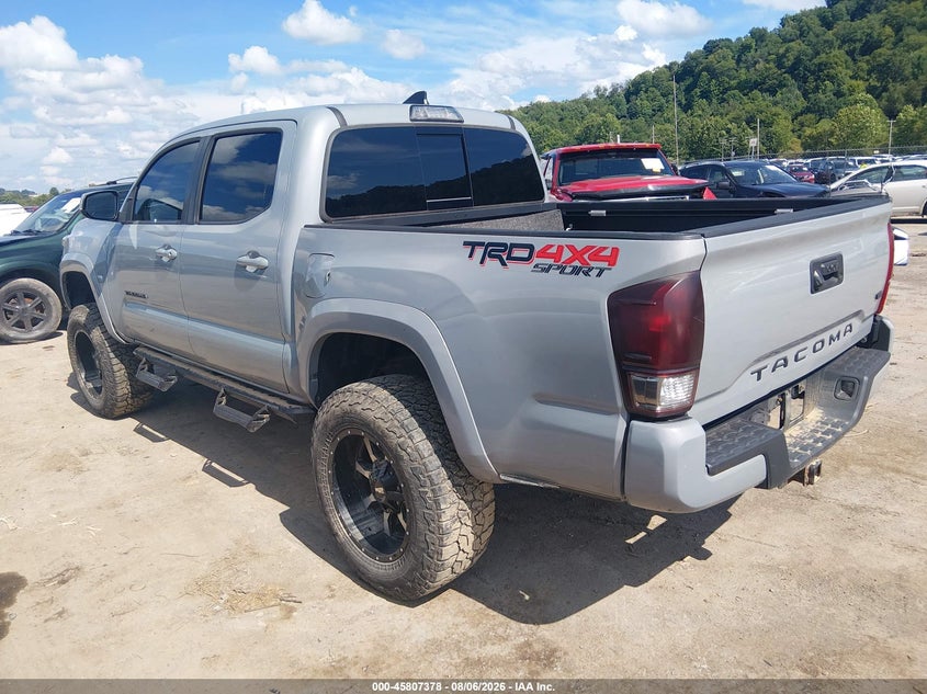 Vin: 3tmcz5an7km223873, lot: 46306224, toyota tacoma trd sport 20193