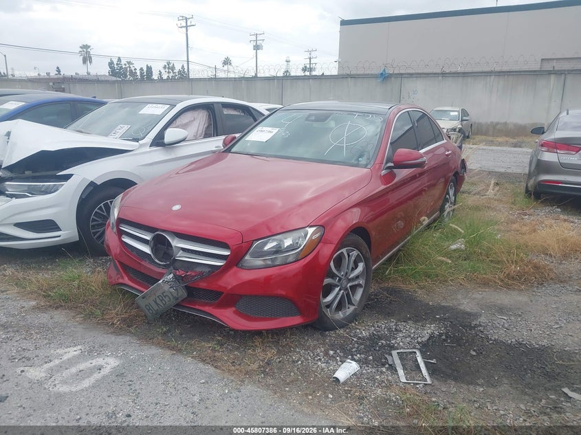 2016 MERCEDES-BENZ C 300 auction photo 2