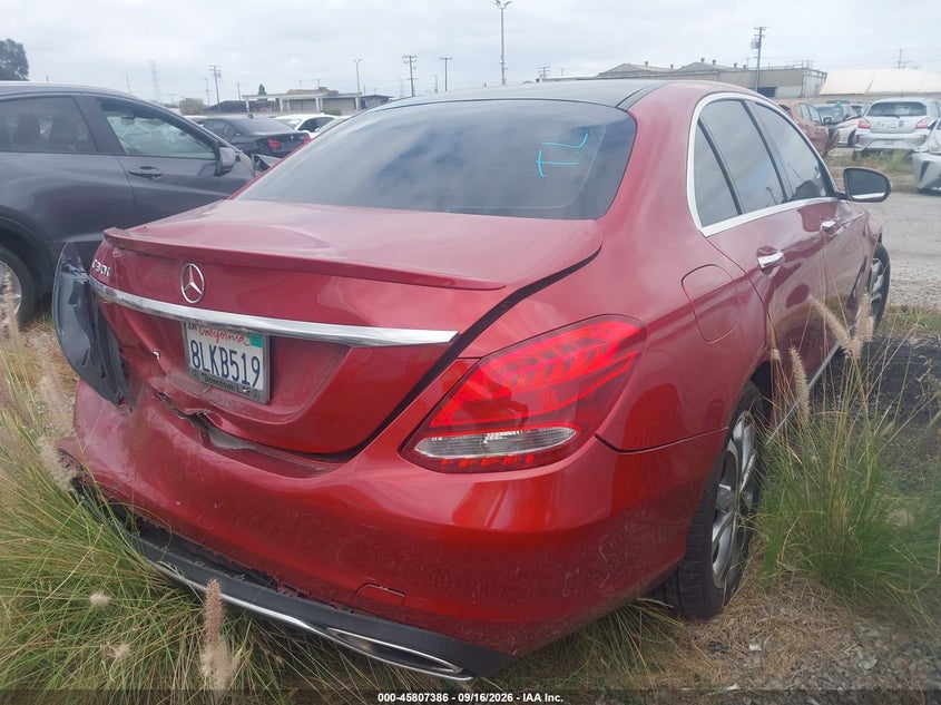 2016 MERCEDES-BENZ C 300 auction photo 4