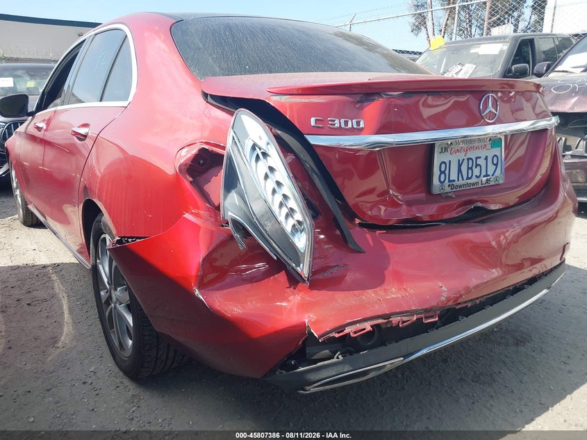 2016 MERCEDES-BENZ C 300 auction photo 6