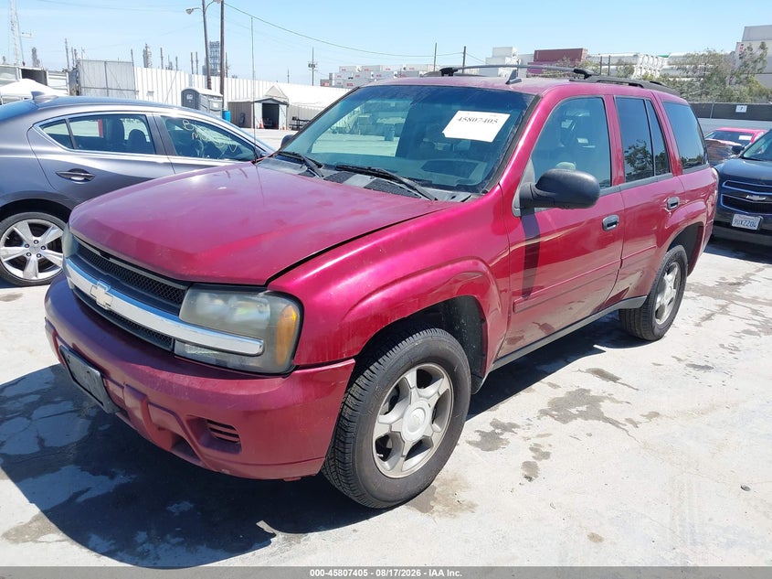 2007 Chevrolet TrailBlazer, Обидва боки, IAAI, VIN 1GNDS13S872206607 — фото 2