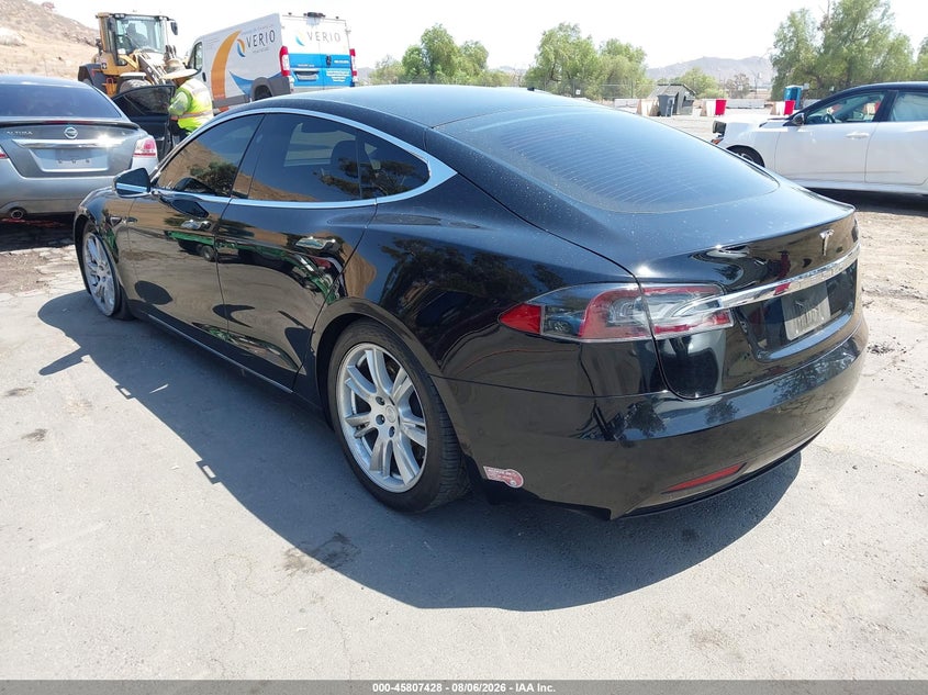 2020 TESLA MODEL S auction photo 3