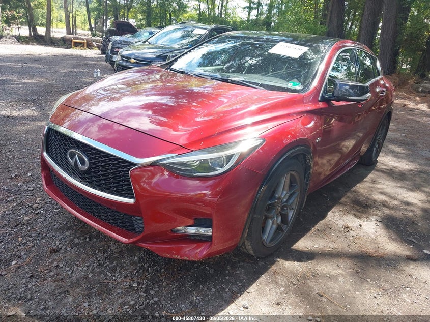 Vin: sjkch5cp7ka011762, lot: 46306276, infiniti qx30 sport 20192