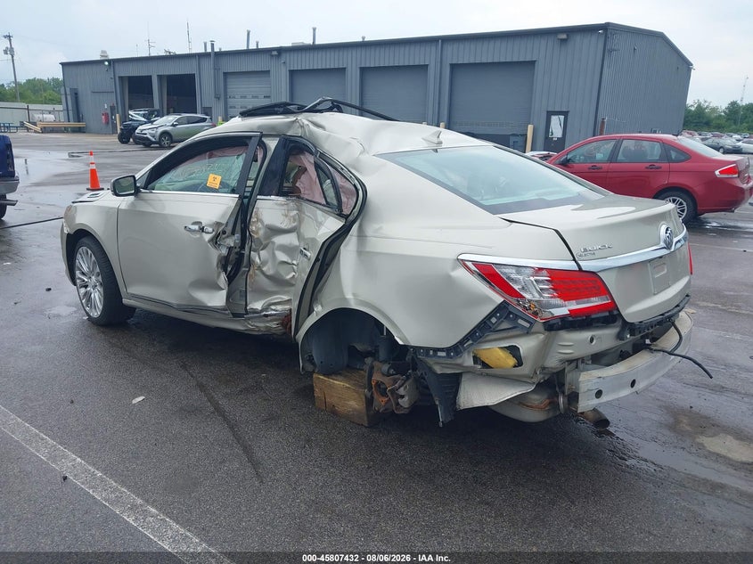 Vin: 1g4gf5g30ef206302, lot: 46306278, buick lacrosse premium ii group 20143