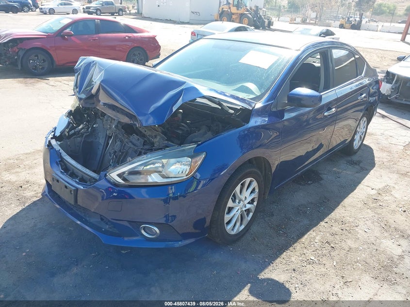 Vin: 3n1ab7ap0jy225287, lot: 46306285, nissan sentra sv 20182