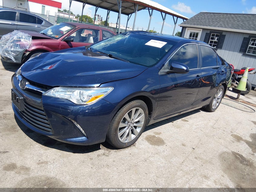 2017 Toyota Camry, Удар сзади, IAAI, VIN 4T1BF1FK2HU712158 — фото 2