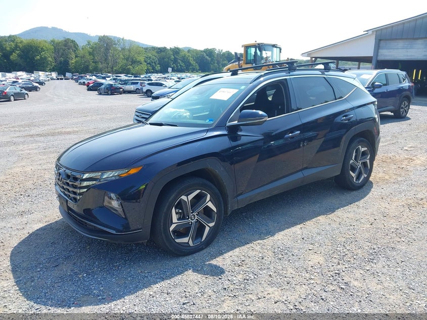 2024 HYUNDAI TUCSON HYBRID auction photo 2