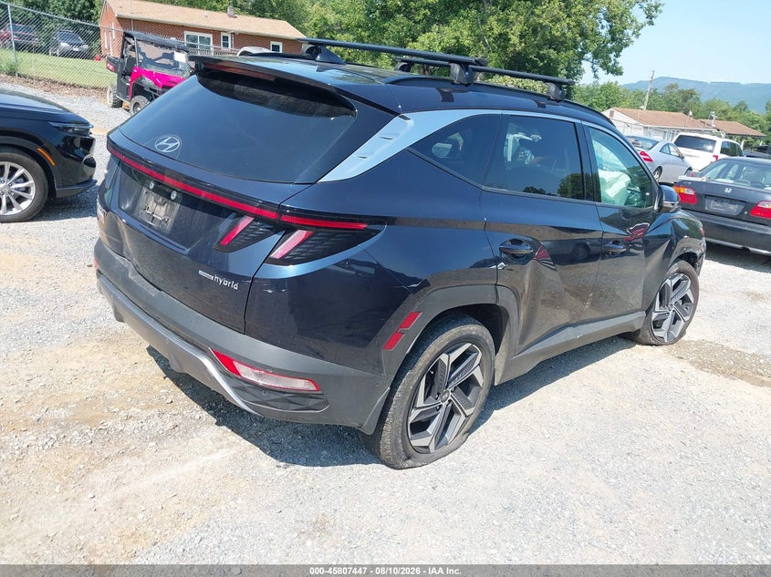 2024 HYUNDAI TUCSON HYBRID auction photo 4
