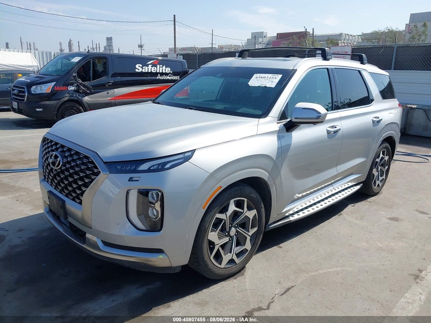Vin: km8r7dhe6nu469194, lot: 46306301, hyundai palisade calligraphy 20222