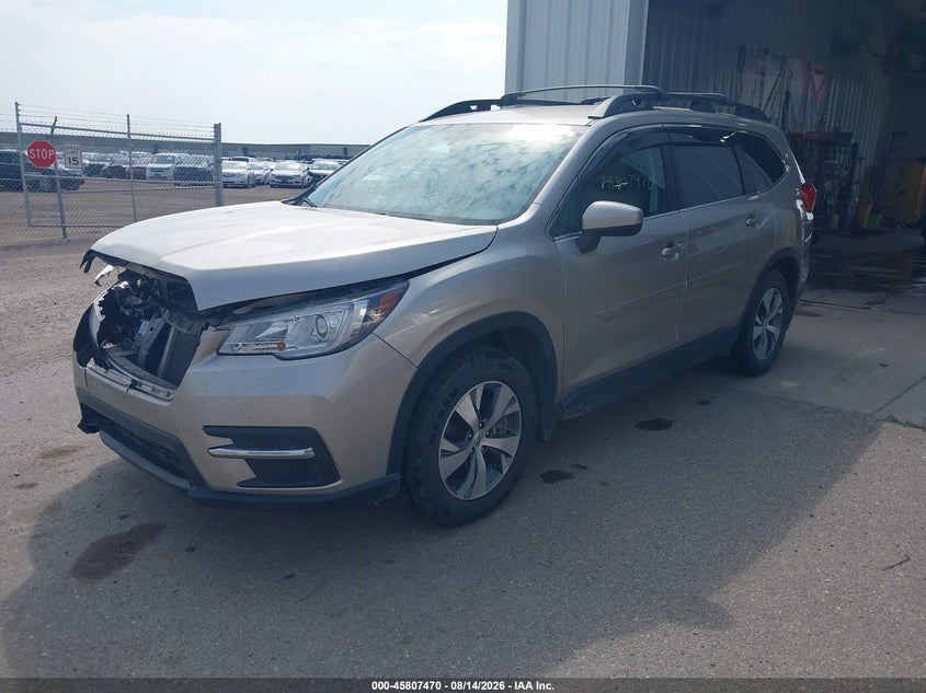 Vin: 4s4wmacd9k3403166, lot: 46306316, subaru ascent premium 20192
