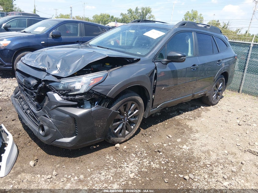 Vin: 4s4btgld5s3325909, lot: 46306332, subaru outback onyx edition xt 20252