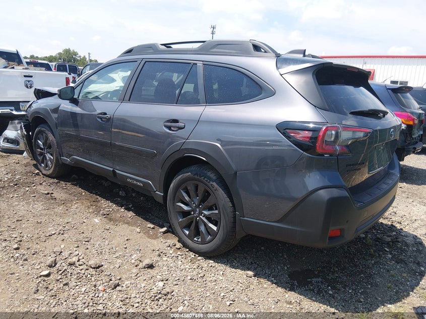 Vin: 4s4btgld5s3325909, lot: 46306332, subaru outback onyx edition xt 20253