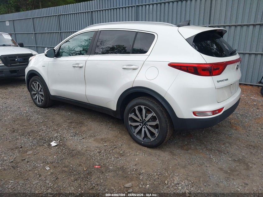 Vin: kndpncac8h7055860, lot: 46306352, kia sportage ex 20173
