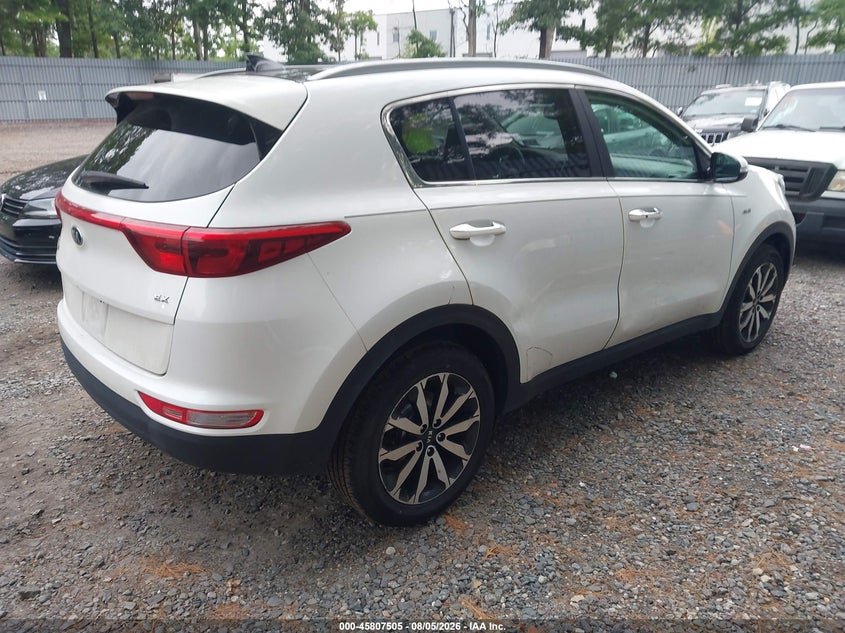 Vin: kndpncac8h7055860, lot: 46306352, kia sportage ex 20174