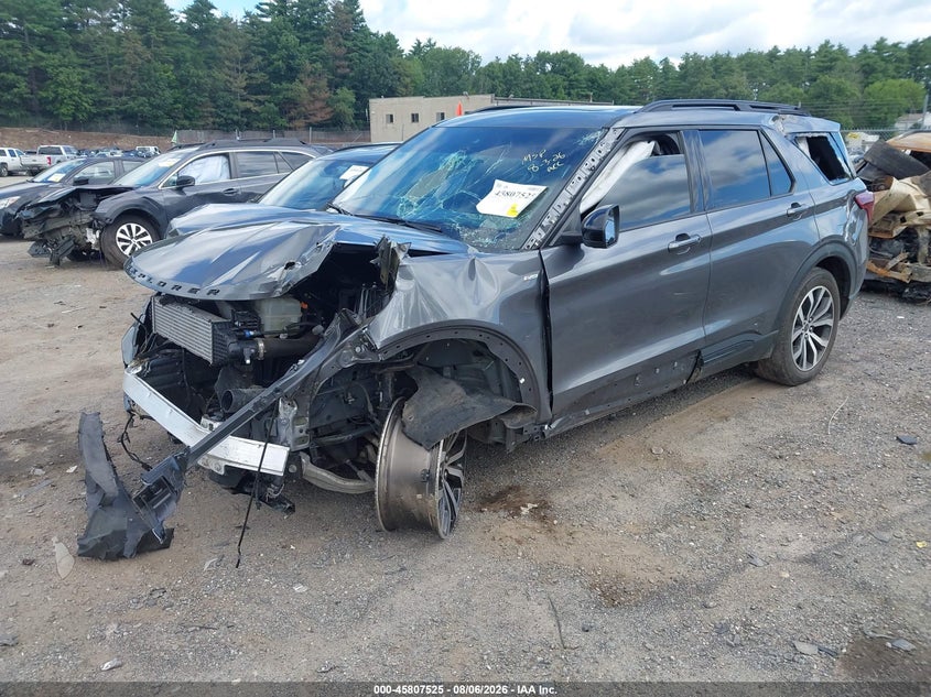 Vin: 1fmsk8kh1nga00068, lot: 46306370, ford explorer st-line 20222