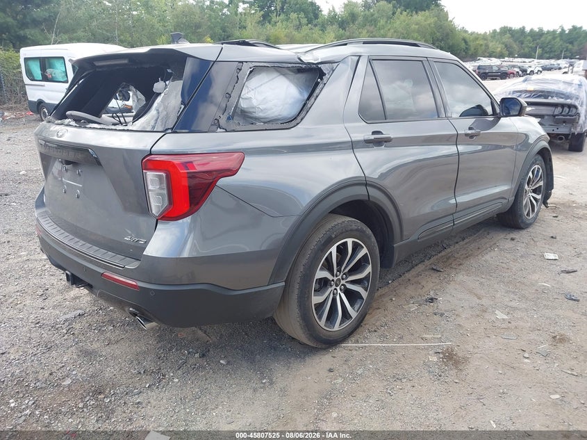Vin: 1fmsk8kh1nga00068, lot: 46306370, ford explorer st-line 20224