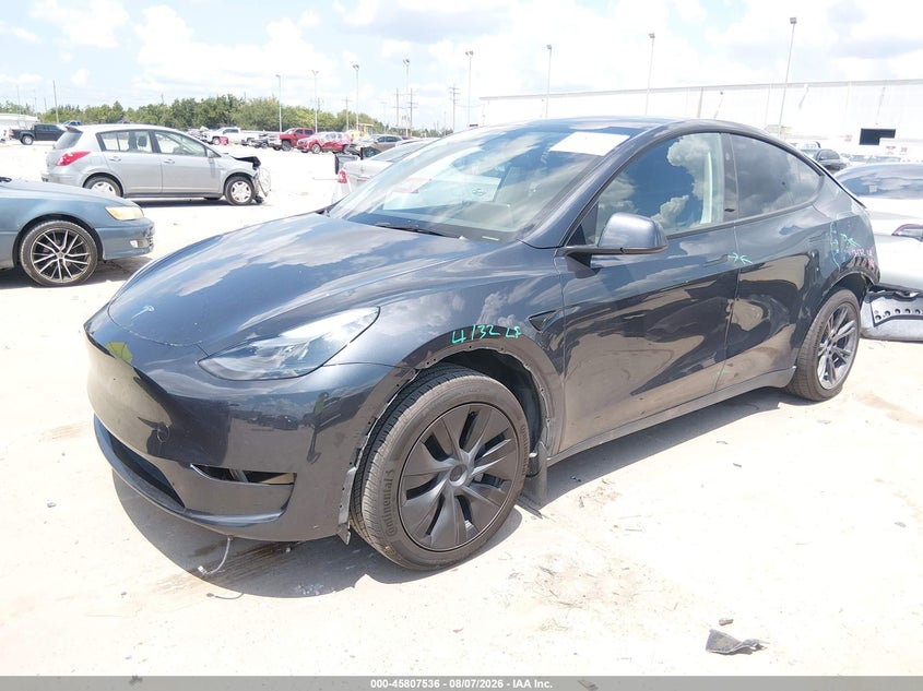 TESLA MODEL Y 2025 VIN 7SAYGDED8SF259568