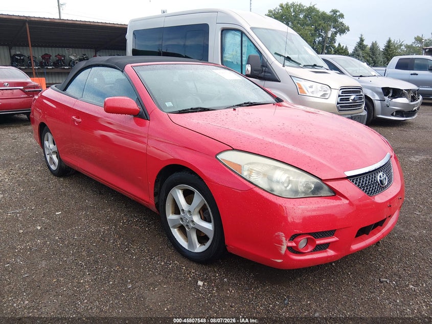 2007 TOYOTA CAMRY SOLARA auction photo 1