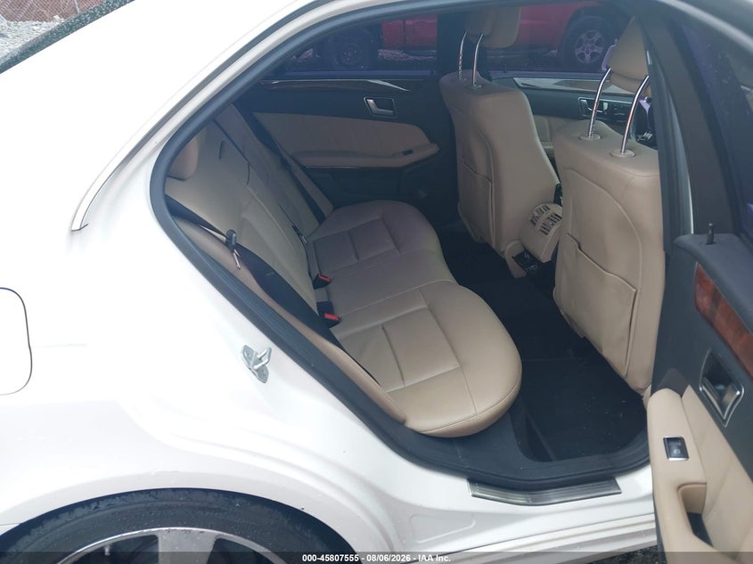 2012 MERCEDES-BENZ E-KLASSE SEDAN 3.5L V-6 DI, DOHC, VVT, 302HP