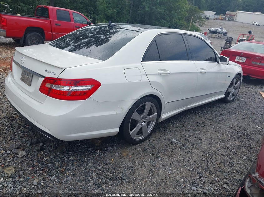 2012 MERCEDES-BENZ E 350 auction photo 4