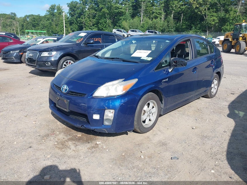 Vin: jtdkn3du0a0179862, lot: 46306407, toyota prius ii 20102