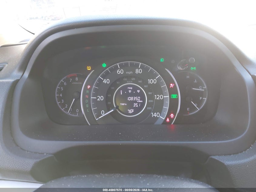 2015 HONDA CR-V auction photo 7