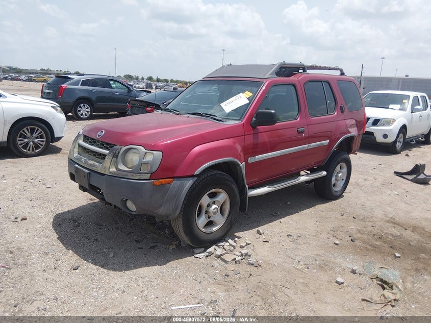 2002 Nissan XTerra, Левый зад, IAAI, VIN 5N1ED28T02C566919 — фото 2