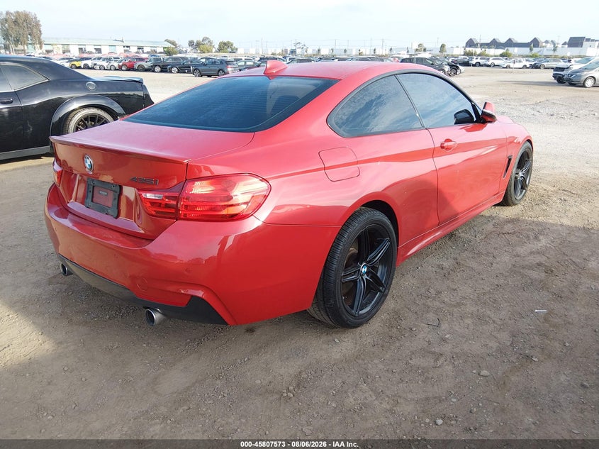 Vin: wba3r1c56fk195578, lot: 46306419, bmw 435i 20154