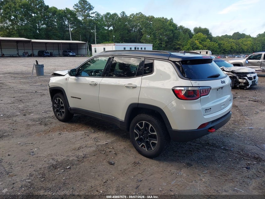 Vin: 3c4njddb2lt167196, lot: 46306424, jeep compass trailhawk 4x4 20203