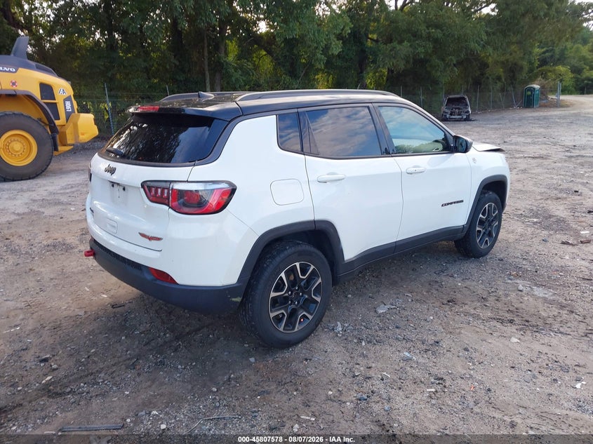Vin: 3c4njddb2lt167196, lot: 46306424, jeep compass trailhawk 4x4 20204