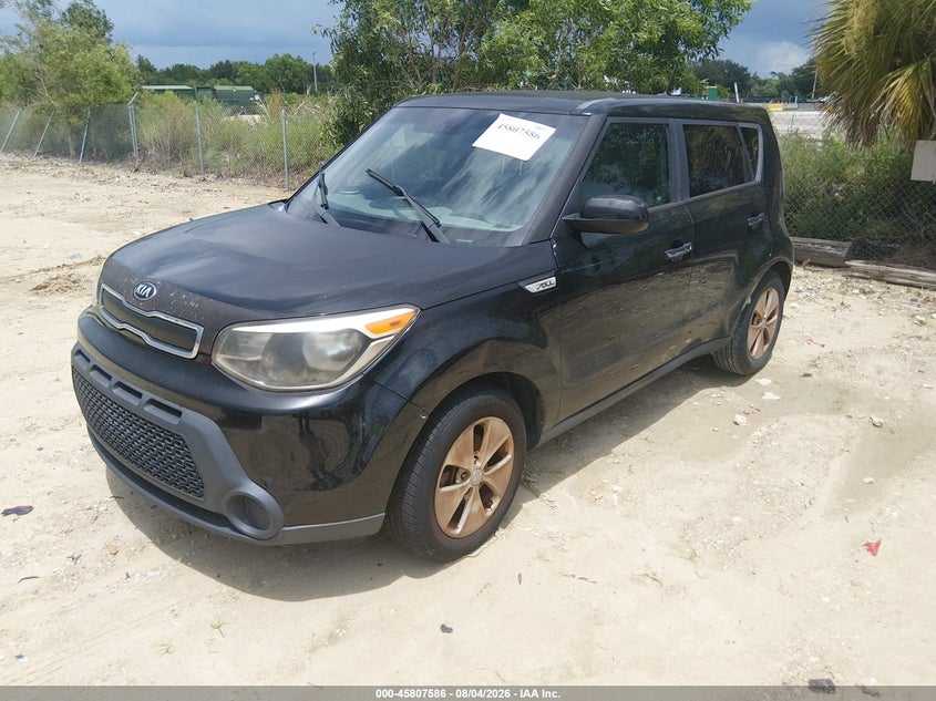 Vin: kndjn2a29g7368485, lot: 46306431, kia soul 20162
