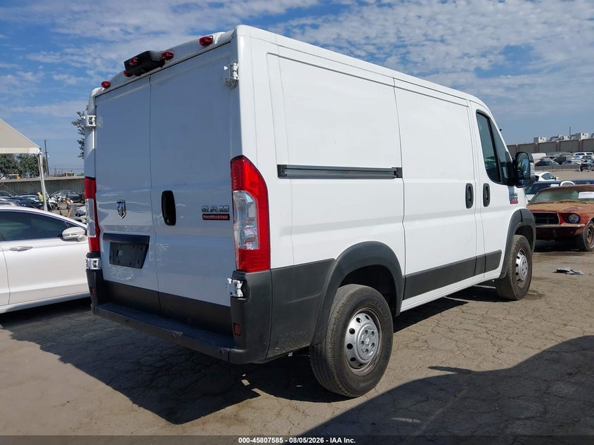 Vin: 3c6lrvng3me546382, lot: 46306432, ram promaster 1500 low roof 118 wb 20214