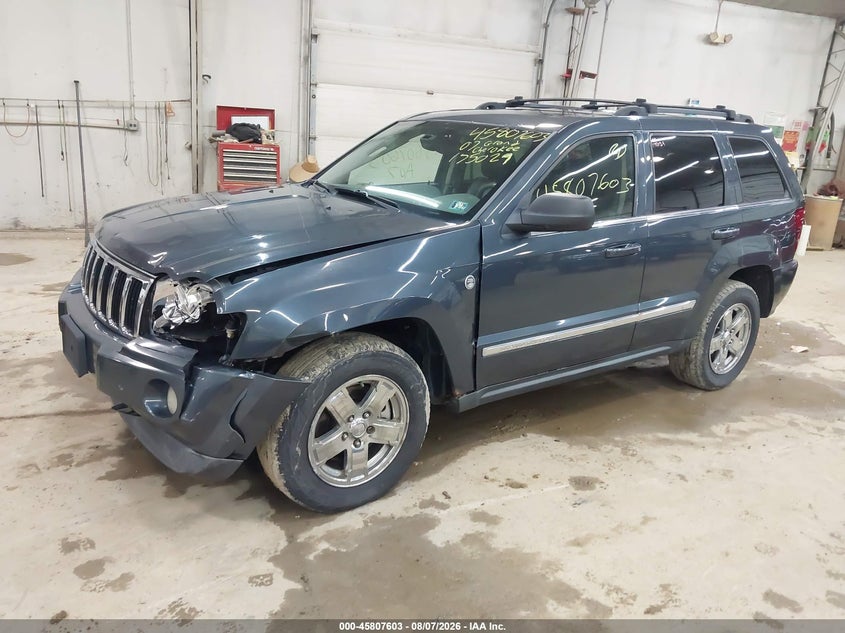 2007 JEEP GRAND CHEROKEE SPORT UTILITY VEHICLE 5.7L V-8 330HP