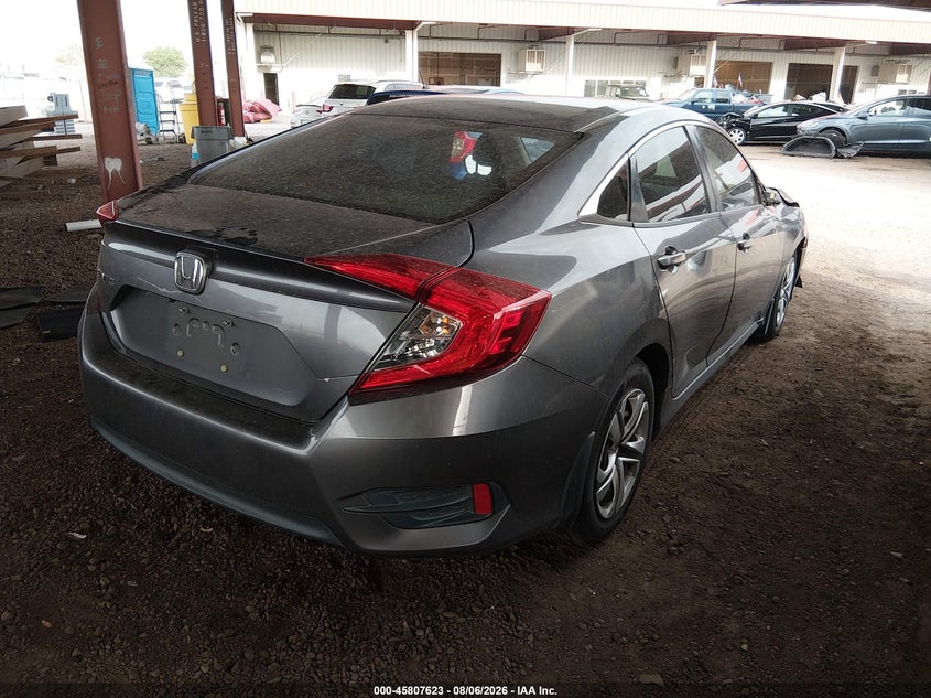 Vin: 19xfc2f58ge077605, lot: 46306469, honda civic lx 20164