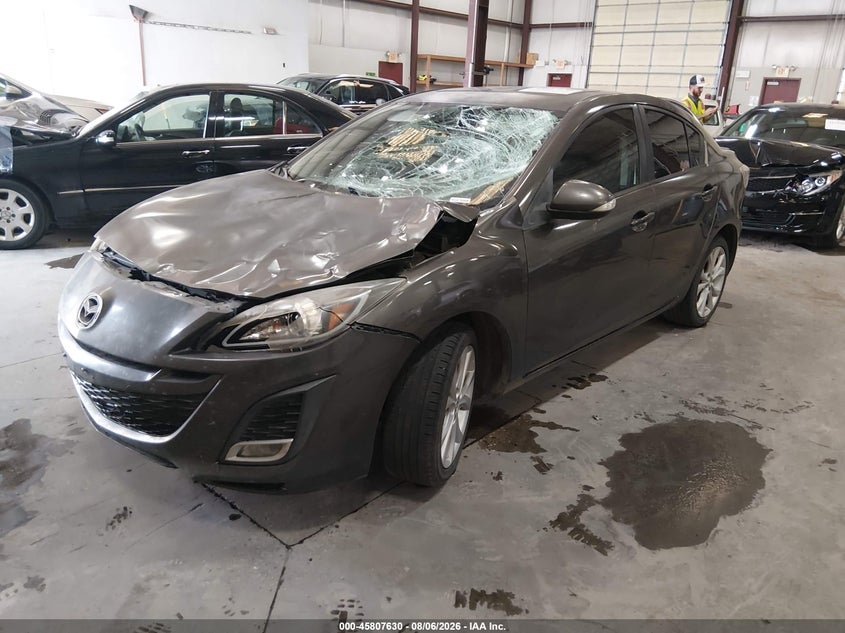 Vin: jm1bl1s67a1159455, lot: 46306476, mazda mazda3 s sport 20102