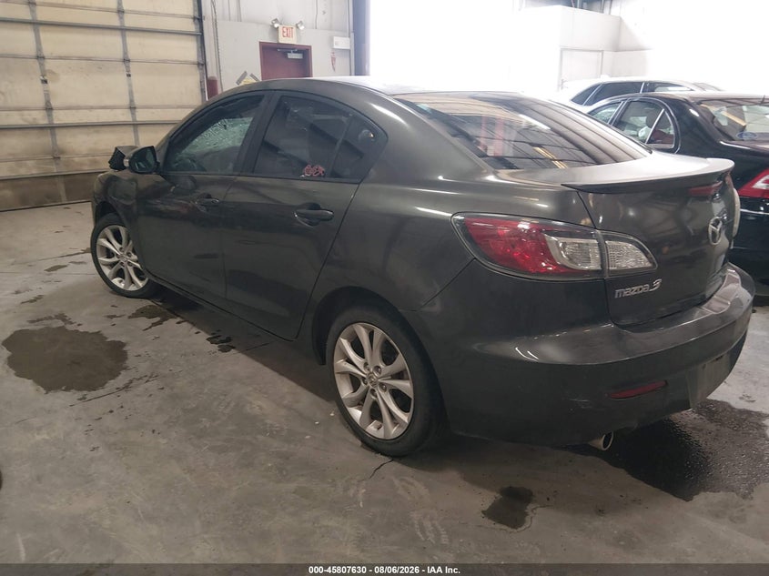 Vin: jm1bl1s67a1159455, lot: 46306476, mazda mazda3 s sport 20103