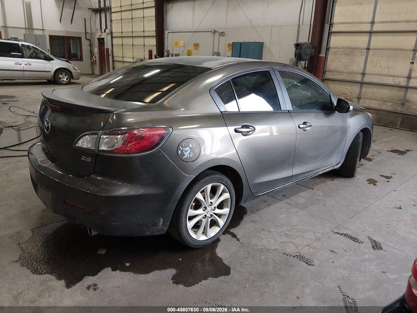 Vin: jm1bl1s67a1159455, lot: 46306476, mazda mazda3 s sport 20104