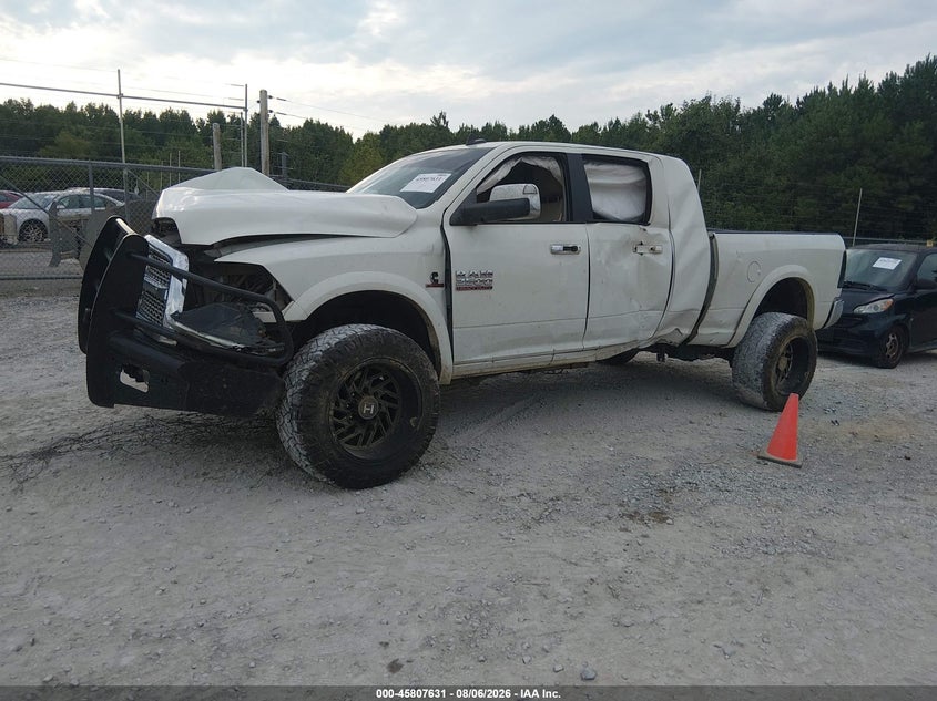 Vin: 3c6ur5nl1jg145320, lot: 46306477, ram 2500 laramie  4x4 6'4 box 20182
