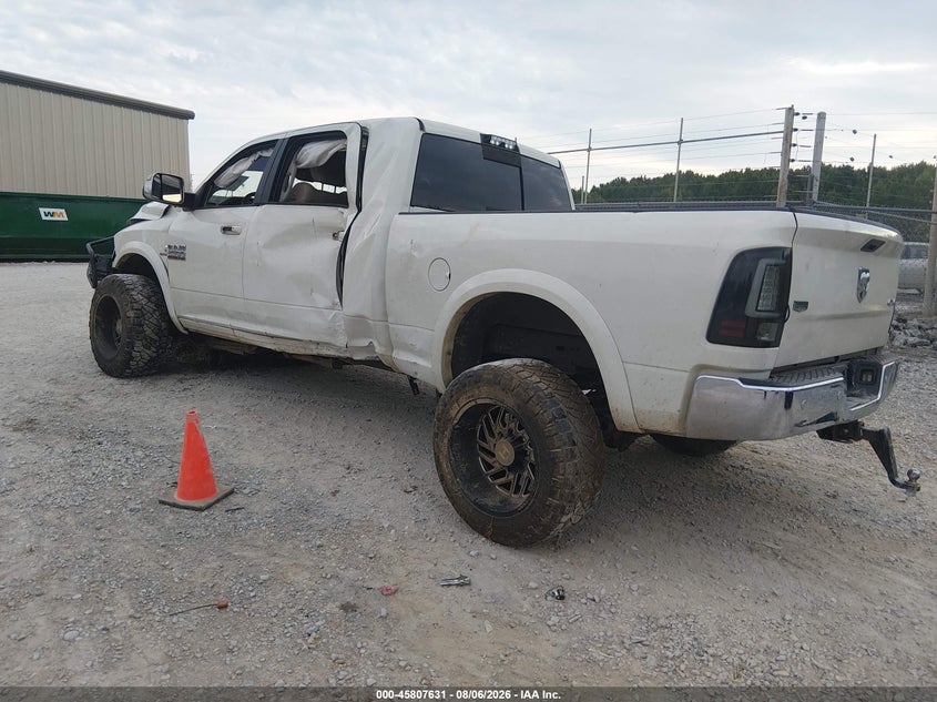Vin: 3c6ur5nl1jg145320, lot: 46306477, ram 2500 laramie  4x4 6'4 box 20183
