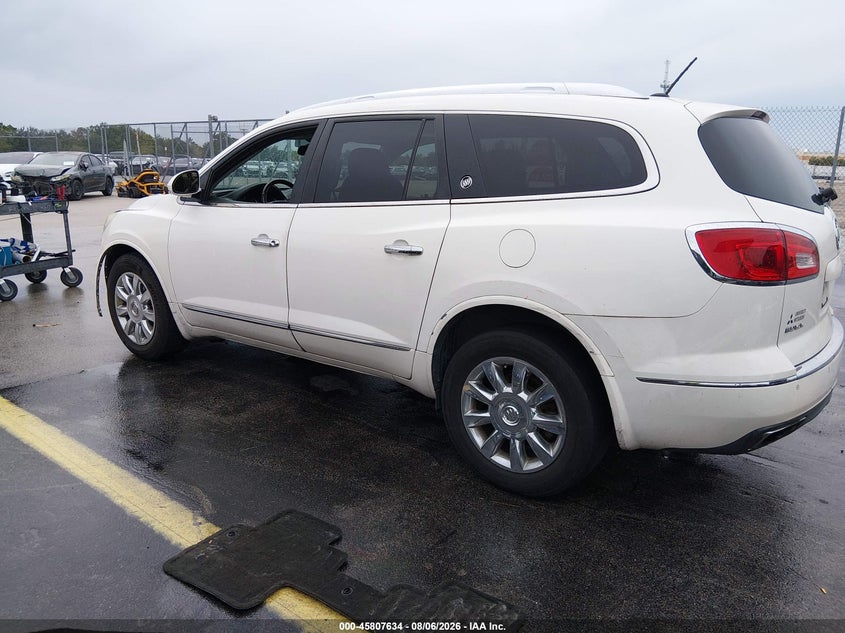 Vin: 5gakrdkd8dj138618, lot: 46306480, buick enclave premium 20133