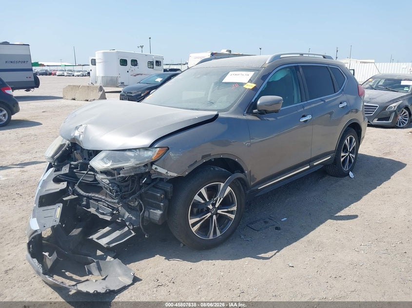 Vin: 5n1at2mt3hc854904, lot: 46306484, nissan rogue sl 20172