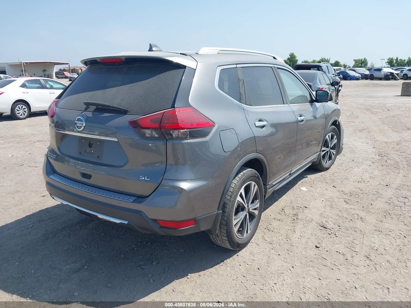 Vin: 5n1at2mt3hc854904, lot: 46306484, nissan rogue sl 20174