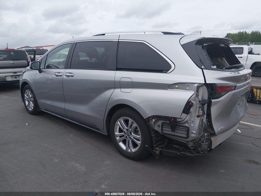 Vin: 5tdeskfc3rs145525, lot: 46306486, toyota sienna platinum 20243