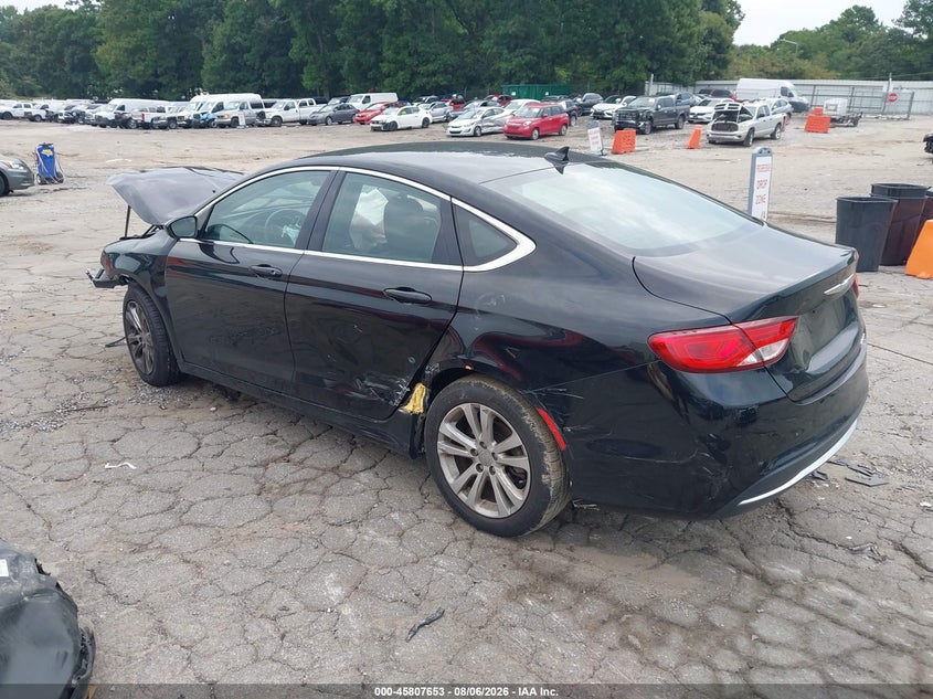 Vin: 1c3cccab1gn191502, lot: 46306500, chrysler 200 limited 20163