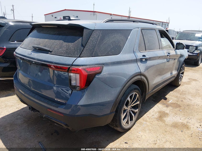 Vin: 1fmuk7kh9sgb43994, lot: 46306501, ford explorer st-line 20254