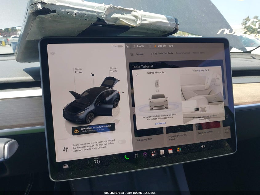 2025 TESLA MODEL Y SPORT UTILITY VEHICLE ELECTRIC