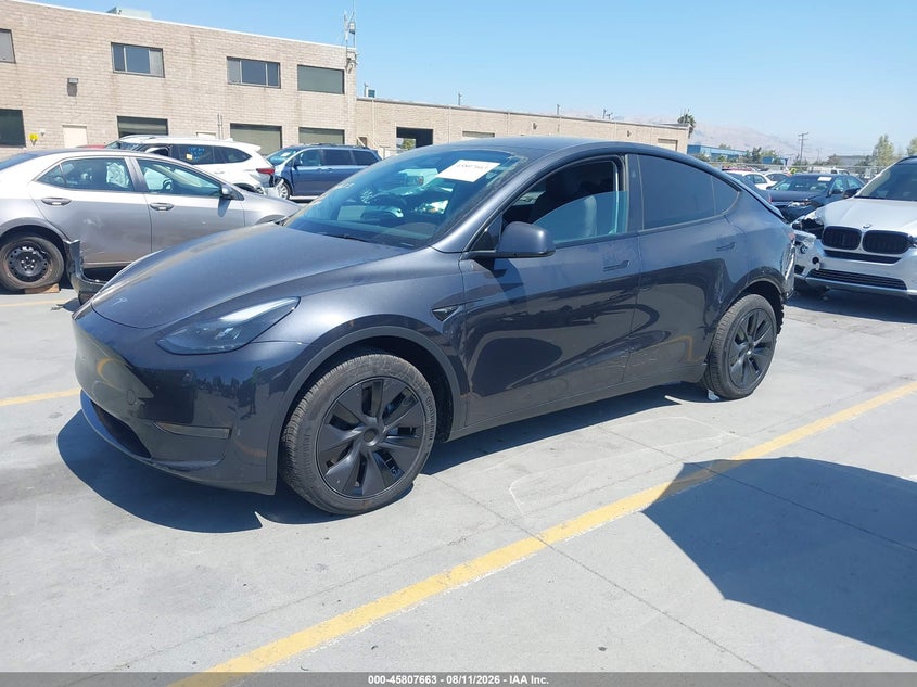 2025 TESLA MODEL Y SPORT UTILITY VEHICLE ELECTRIC