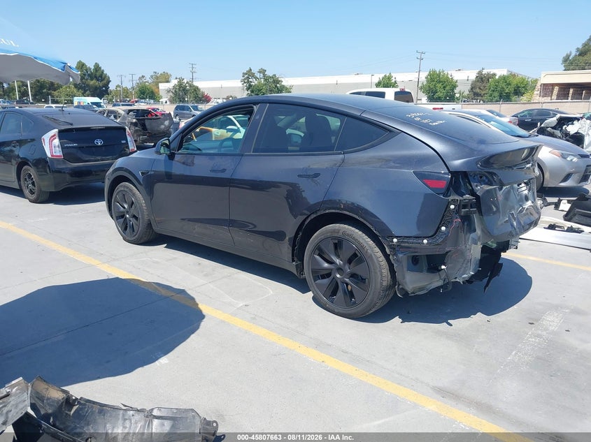 2025 TESLA MODEL Y SPORT UTILITY VEHICLE ELECTRIC