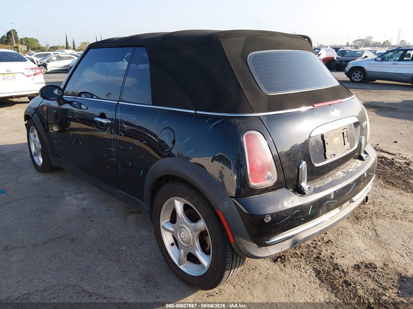 MINI COOPER 2006 VIN WMWRF33536TG15387