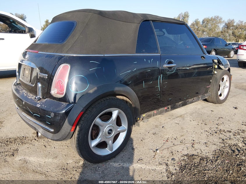 MINI COOPER 2006 VIN WMWRF33536TG15387